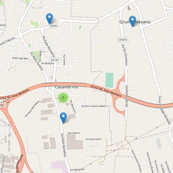 Thumbnail mappa parcheggi di Casandrino