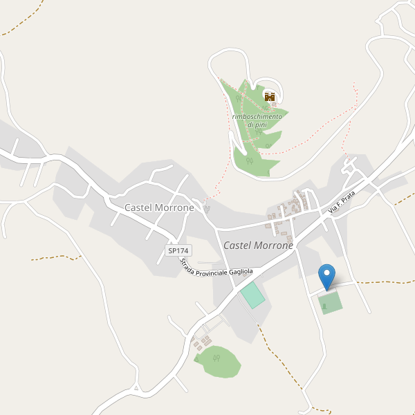 Thumbnail mappa parcheggi di Castel Morrone