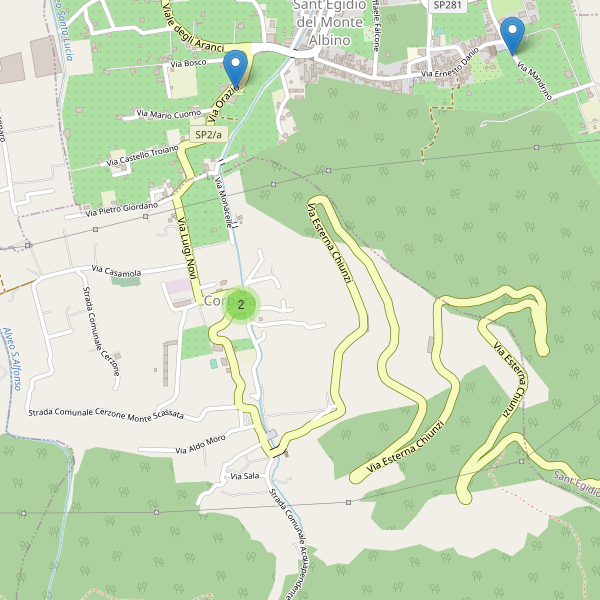 Thumbnail mappa parcheggi di Corbara