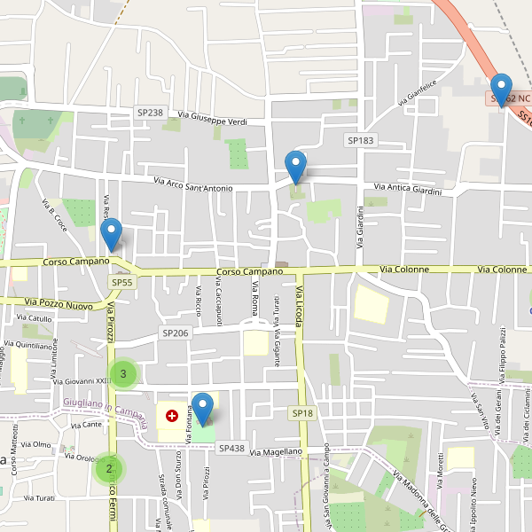 Thumbnail mappa parcheggi di Giugliano in Campania