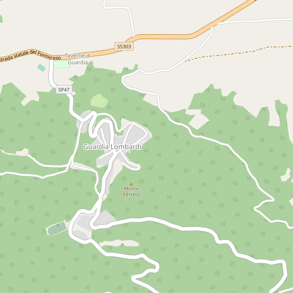 Thumbnail mappa parcheggi di Guardia Lombardi