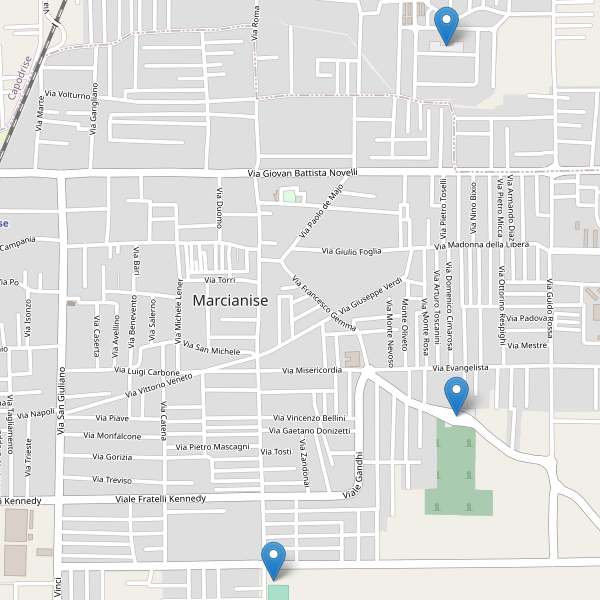 Thumbnail mappa parcheggi di Marcianise