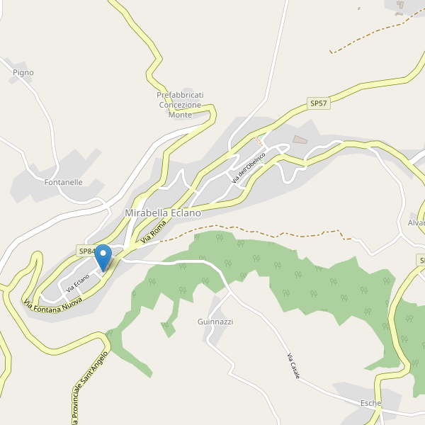 Thumbnail mappa parcheggi di Mirabella Eclano