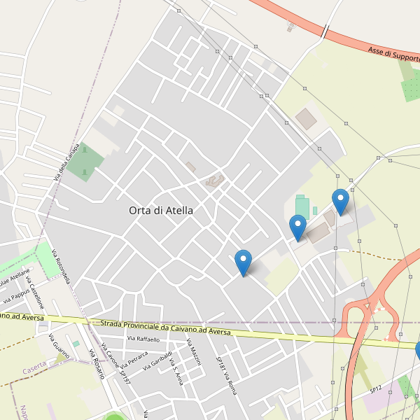 Thumbnail mappa parcheggi di Orta di Atella