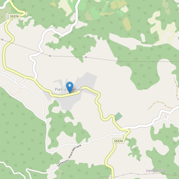 Thumbnail mappa parcheggi di Pietrastornina