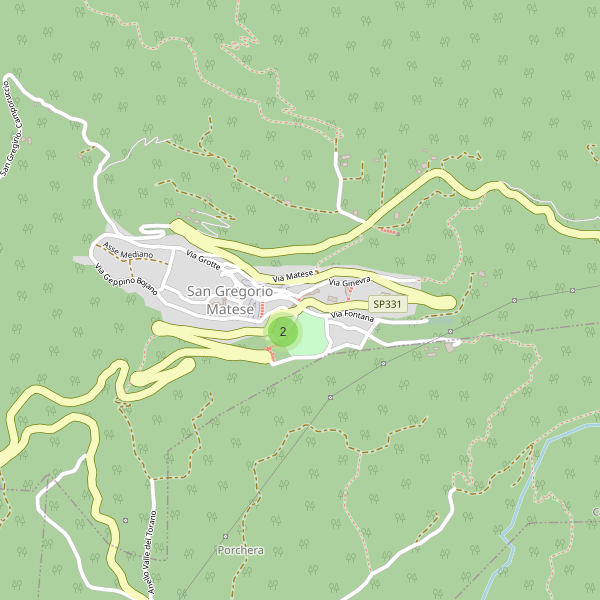 Thumbnail mappa parcheggi di San Gregorio Matese