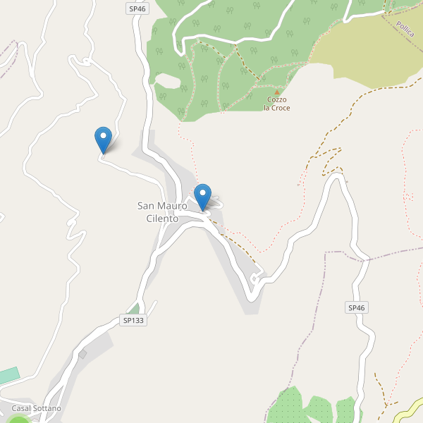 Thumbnail mappa parcheggi di San Mauro Cilento