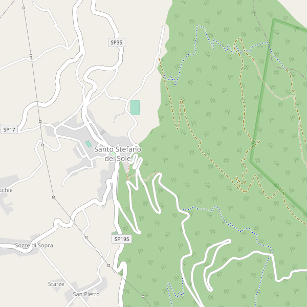 Thumbnail mappa parcheggi di Santo Stefano del Sole