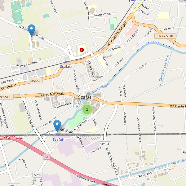 Thumbnail mappa parcheggi di Scafati