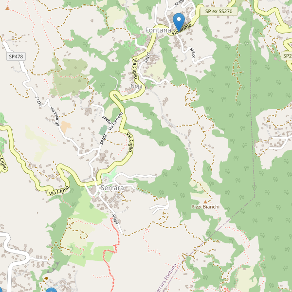 Thumbnail mappa parcheggi di Serrara Fontana