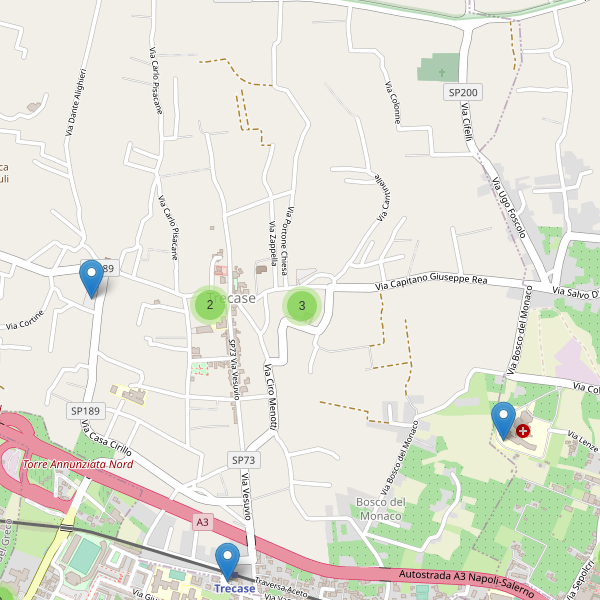 Thumbnail mappa parcheggi di Trecase