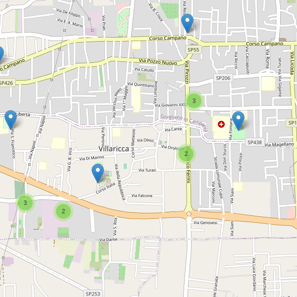 Thumbnail mappa parcheggi di Villaricca