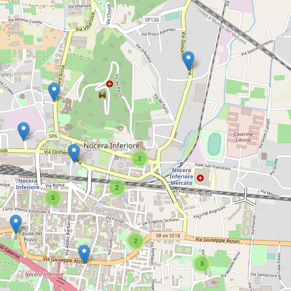 Thumbnail mappa ristoranti di Nocera Inferiore