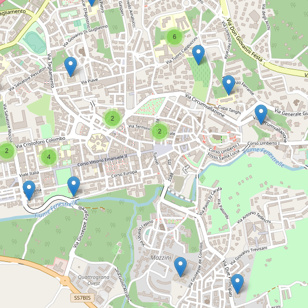 Thumbnail mappa scuole di Avellino