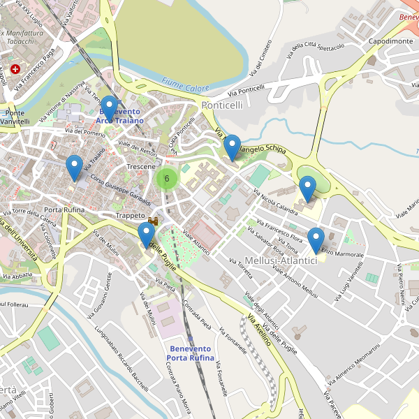 Thumbnail mappa scuole di Benevento
