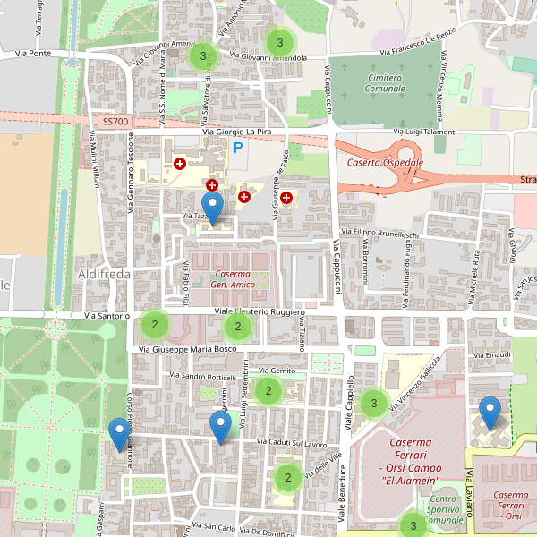 Thumbnail mappa scuole di Caserta