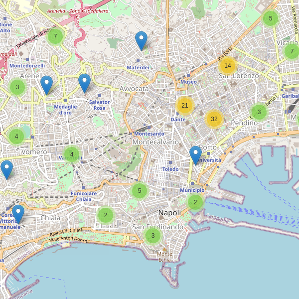 Thumbnail mappa scuole di Napoli