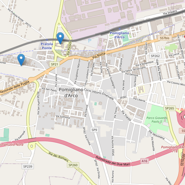 Thumbnail mappa scuole di Pomigliano d'Arco