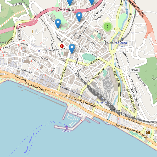 Thumbnail mappa scuole di Salerno