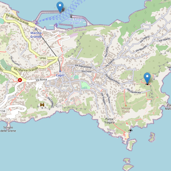 Thumbnail mappa sitiarcheologici di Capri