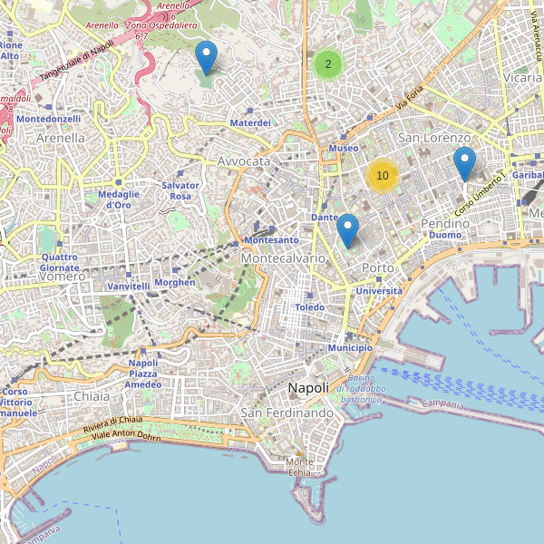 Thumbnail mappa sitiarcheologici di Napoli