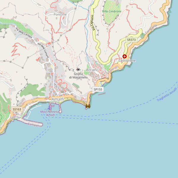 Thumbnail mappa stazioni di Amalfi
