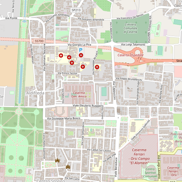 Thumbnail mappa stazioni di Caserta