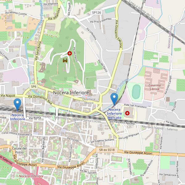 Thumbnail mappa stazioni di Nocera Inferiore