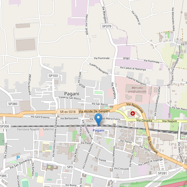 Thumbnail mappa stazioni di Pagani