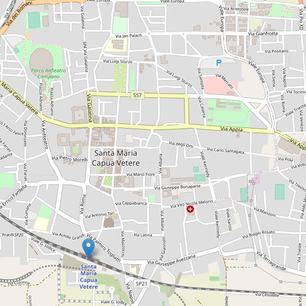 Thumbnail mappa stazioni di Santa Maria Capua Vetere