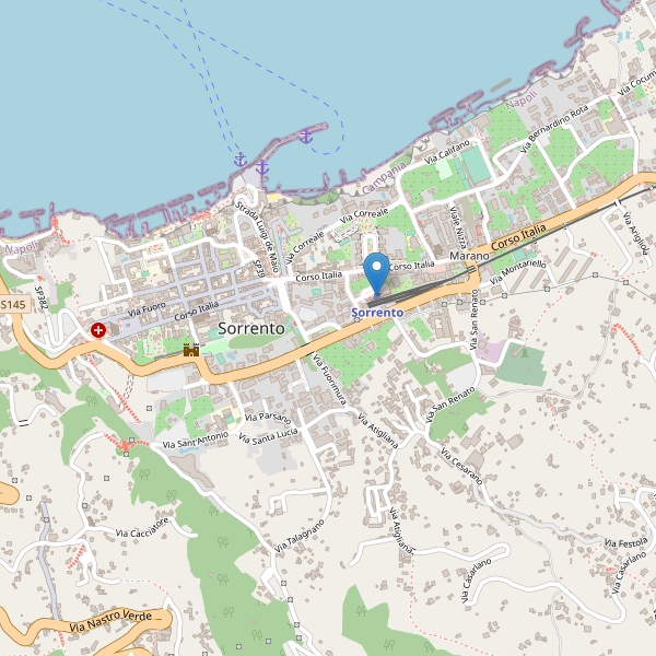 Thumbnail mappa stazioni di Sorrento