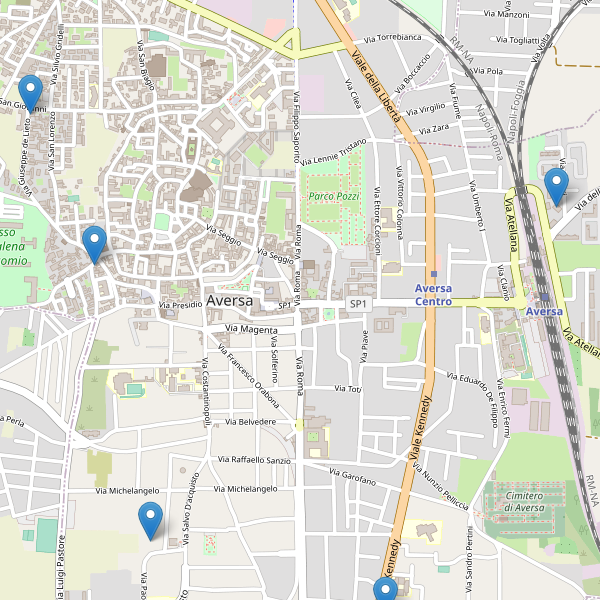Thumbnail mappa supermercati di Aversa