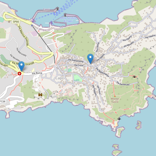 Thumbnail mappa supermercati di Capri