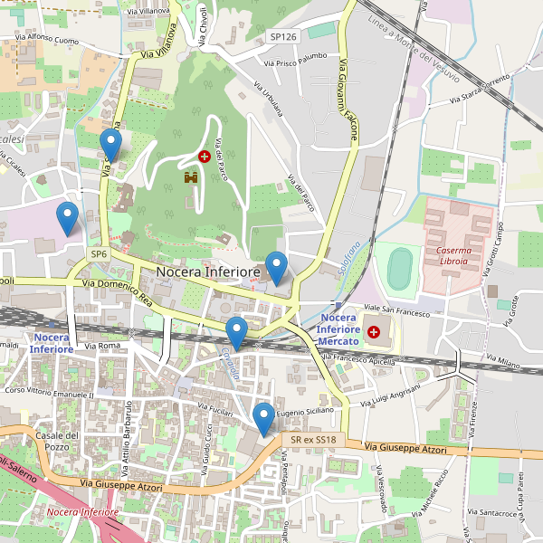 Thumbnail mappa supermercati di Nocera Inferiore
