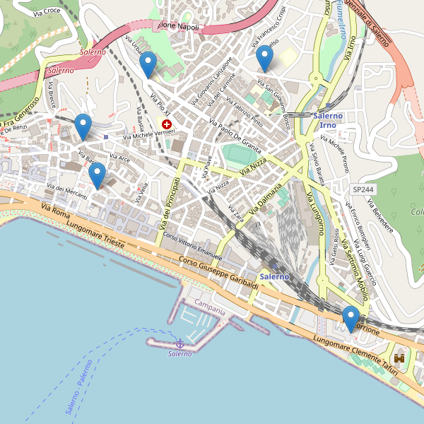 Thumbnail mappa supermercati Salerno
