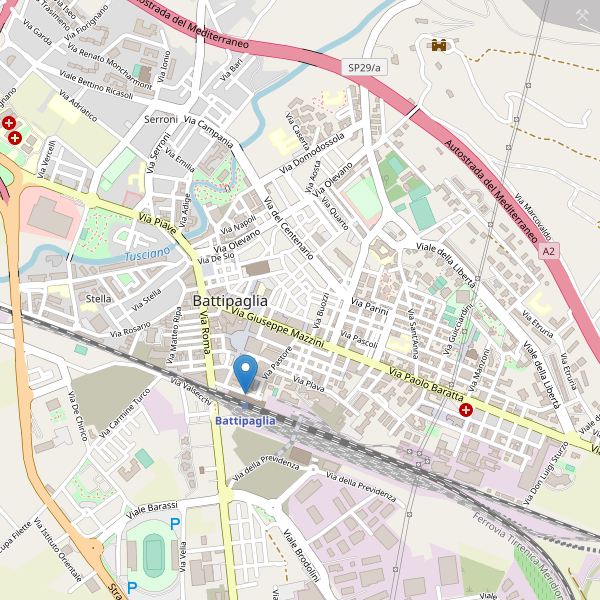 Thumbnail mappa taxi di Battipaglia