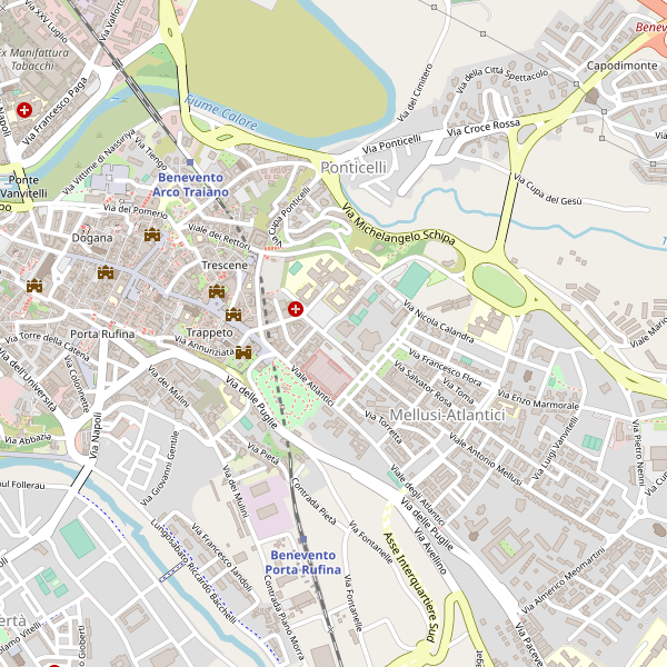 Thumbnail mappa taxi di Benevento