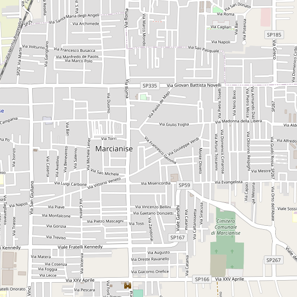 Thumbnail mappa taxi di Marcianise