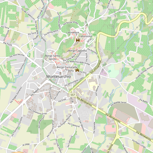 Thumbnail mappa taxi di Montesarchio