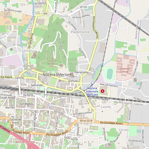 Thumbnail mappa taxi di Nocera Inferiore