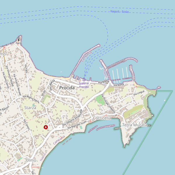 Thumbnail mappa taxi di Procida