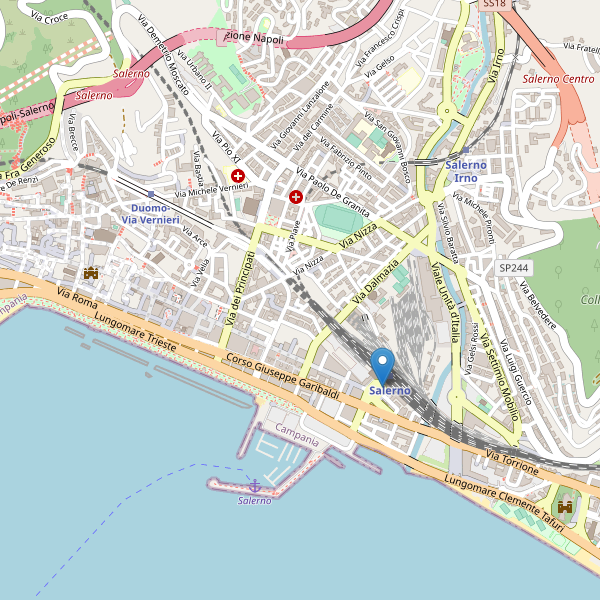 Thumbnail mappa taxi di Salerno