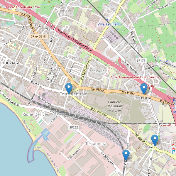 Thumbnail mappa taxi di Torre Annunziata