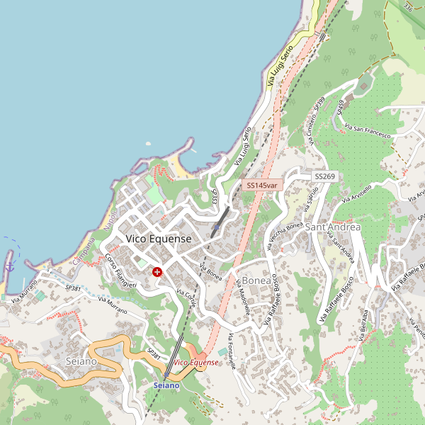 Thumbnail mappa taxi di Vico Equense