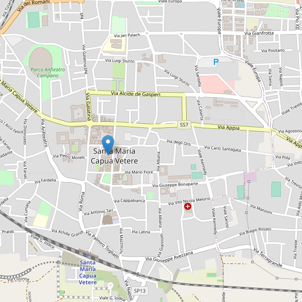 Thumbnail mappa teatri di Santa Maria Capua Vetere