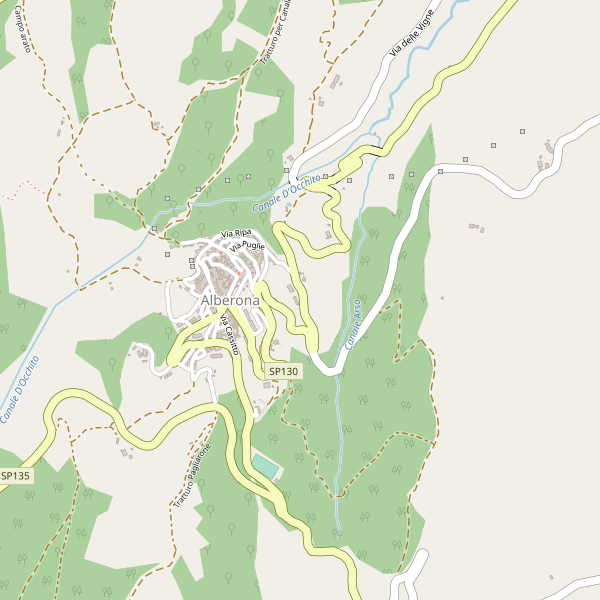 Thumbnail mappa informazioni di Alberona