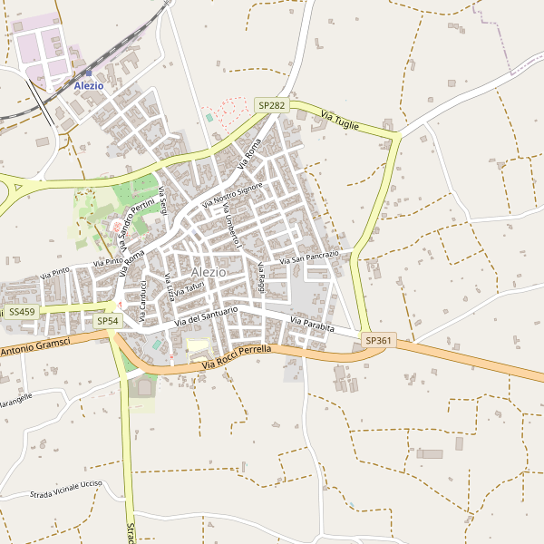 Thumbnail mappa polizia di Alezio