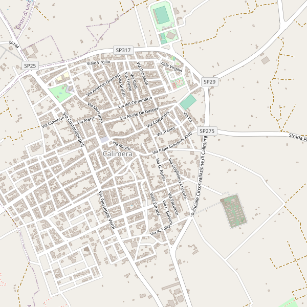 Thumbnail mappa localinotturni di Calimera