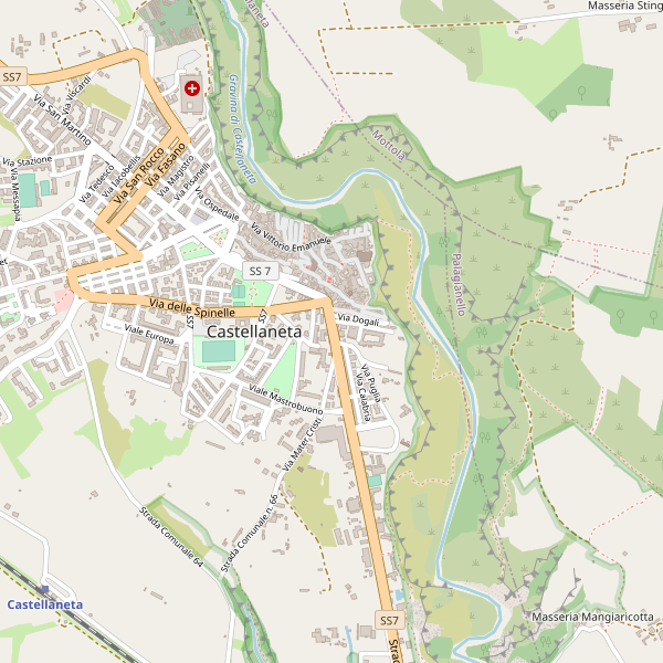 Thumbnail mappa parcheggibiciclette di Castellaneta