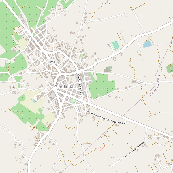 Thumbnail mappa autolavaggi di Giurdignano